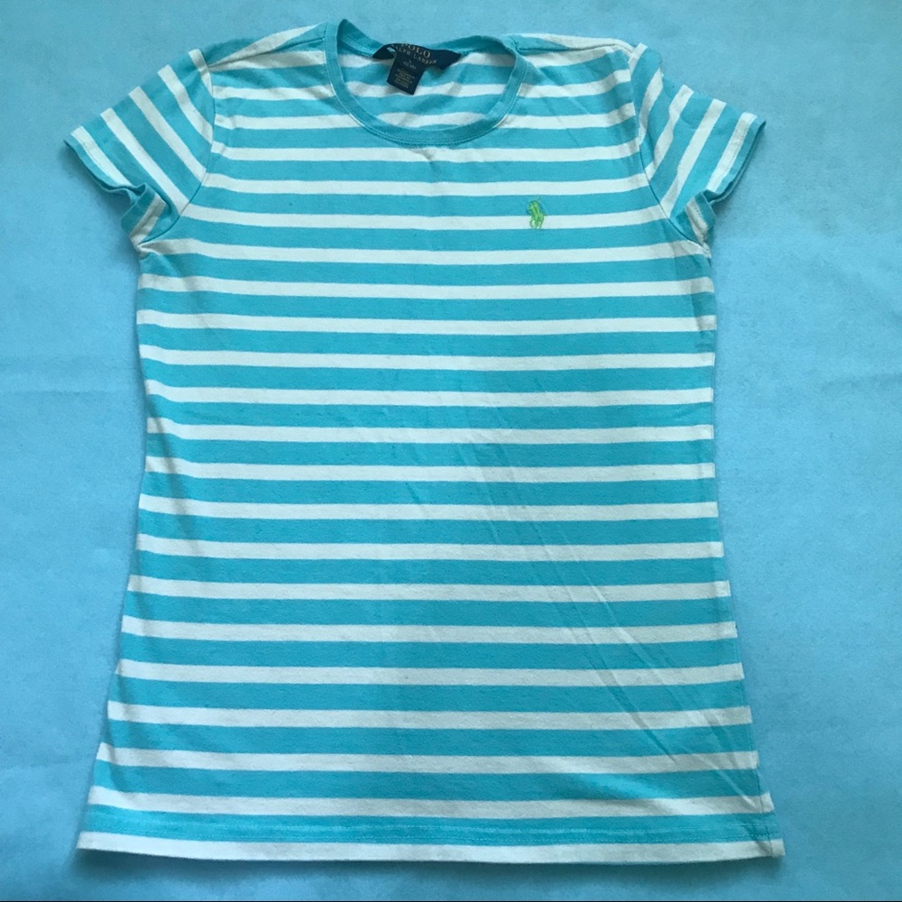 ralph lauren striped t-shirt